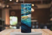 Load and play video in Gallery viewer, 360-degree rotating view of forgiven scripture tumbler, 20oz stainless steel Christian affirmation cup
