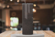 Load and play video in Gallery viewer, 360° rotating mockup of Change the Situation™ tumbler with motivational quote design.
