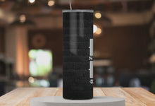 Load and play video in Gallery viewer, Rotating video of Iron Sharpens Iron™ tumbler showcasing scripture design, premium stainless steel finish.
