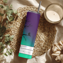 Load image into Gallery viewer, Spiritual Subtweet™ 20oz stainless steel Christian tumbler with scripture-inspired humor design.
